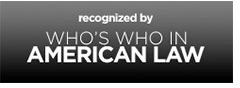 Logo Recognizing Scott Ray's affiliation with Who's Who American Law